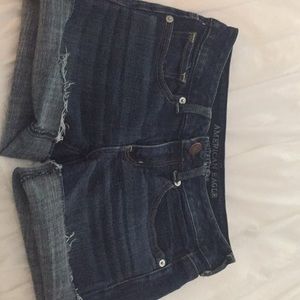 American eagle jean shorts